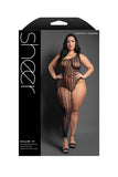 Killin' It Asymmetrical Footless Bodystocking