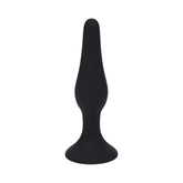 LEVELZ Slim Silicone Anal Plug - BLACK