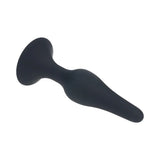 LEVELZ Slim Silicone Anal Plug - BLACK