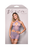 VIXEN Serendipity Rhinestone Halter Dress