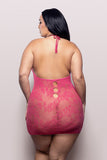 VIXEN Call Me Baby Criss-cross Halter Dress