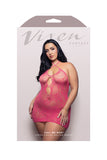 VIXEN Call Me Baby Criss-cross Halter Dress