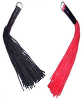 22" LONG LEATHER FLOGGER WITH D RING