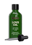 Love Oil Coconut Based Lubricant .50oz Mini Bottle with Dropper