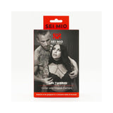 SEI MIO Twin Tweaks Velvet Collar with Nipple Clamps