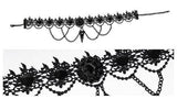 GOTH SKULL CHOKER