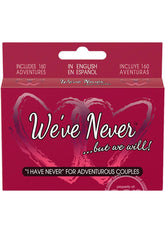 We've Never ...But We Will - Couples Card Game