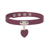 COLLAR WITH HANGING HEART