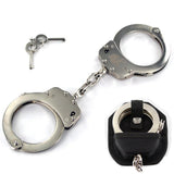 DOUBLE LOCK HANDCUFFS WITH POUCH