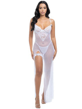 Bridal Livia Sheer Gown & Garter Set