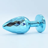 DIAMOND SHAPED ANAL PLUG WITH JEWEL