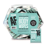 Clean AF Individually Wrapped Personal Cleaning Body Wipes