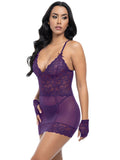 Antoinette Lace Babydoll Dress
