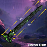 Creature Cocks Spitting Serpent Silicone Enema Snake