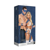 OUCH DENIM BONDAGE KIT BLUE(DISCONTINUED)