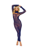 Dreamgirl Eclipse Bodystocking Gown & Shrug - BOXED