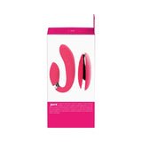 VeDO Jeni C-Shaped Dual Motor Vibe with Remote Pink