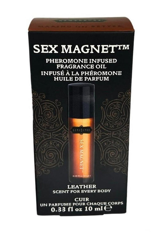 Sex Magnet Pheromone Oil Roll On - Leather