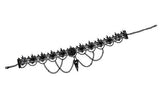 GOTH SKULL CHOKER