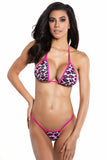Bubblegum Leopard Bikini