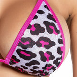 Bubblegum Leopard Bikini