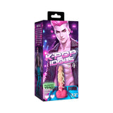 K Pop K.G. Glow in the Dark Silicone Dildo with Balls