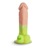 K Pop Reiven Glow in the Dark Silicone Dildo with Balls