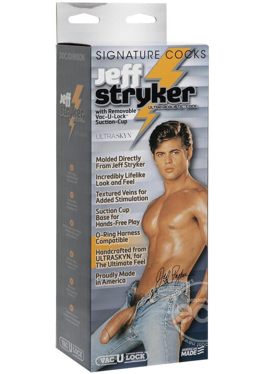 Signature Cocks Jeff Stryker Dildo 10in - Vanilla