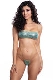MB Sequin Gold Sling Bikini