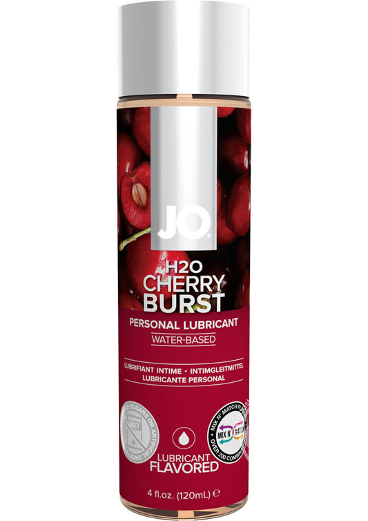 JO H2O Water Based Flavored Lubricant Cherry Burst 4oz