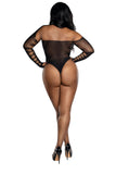 BLACK - LONG SLEEVE BODYSUIT