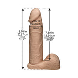 Vac-U-Lock Ultraskyn Dildo 8in - Vanilla