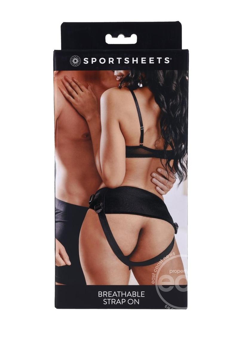 Sportsheets Breathable Strap On - Black