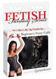 Fetish Fantasy Series Beginner's Furry Cuffs - Black