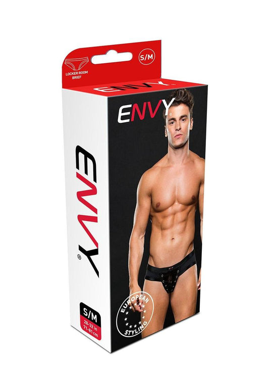 ENVY LOCKER ROOM BRIEF - BLACK