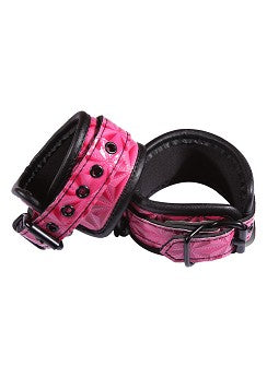 Sinful Ankle Cuffs Pink Adjustable