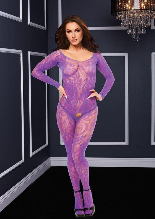 LONGSLEEVE CROTCHLESS BODYSTOCKING