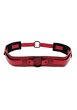 Sex & Mischief Ex's & Oh's Bound and Belted - Red/Black