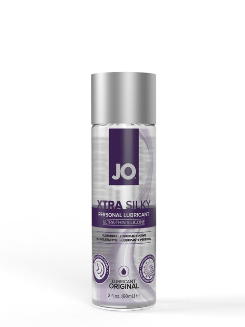 JO Xtra Silky Silicone Lubricant 2 oz.