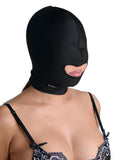 Strict Leather Premium Spandex Hood with Mouth Opening - Black