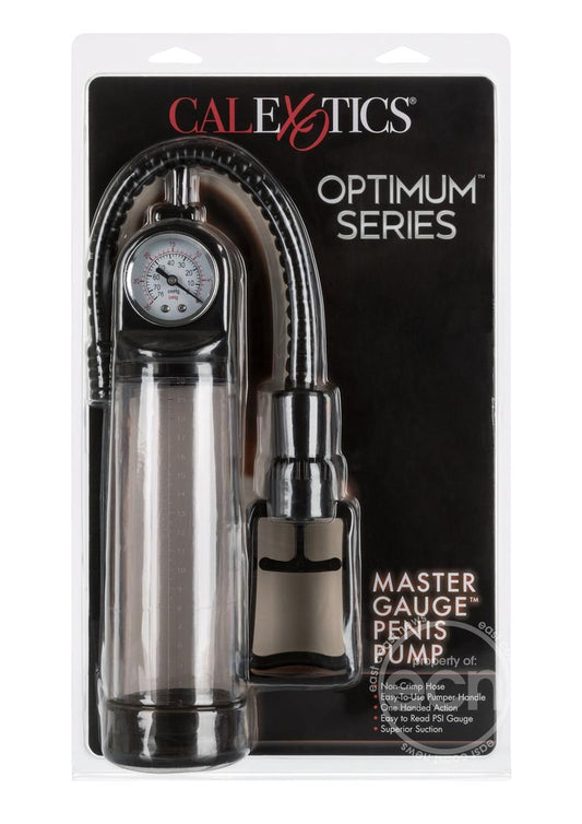 Optimum Series Master Gauge Penis Pump - Clear