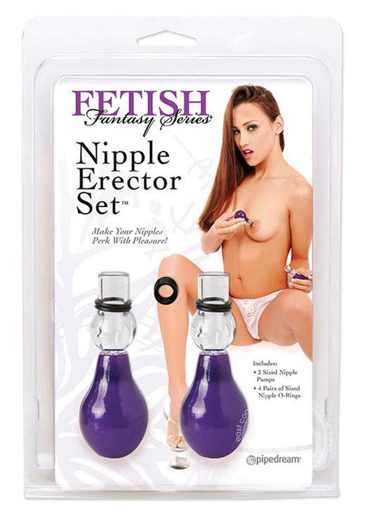 Pipedream Fetish Fantasy Series Nipple Erector Set Purples