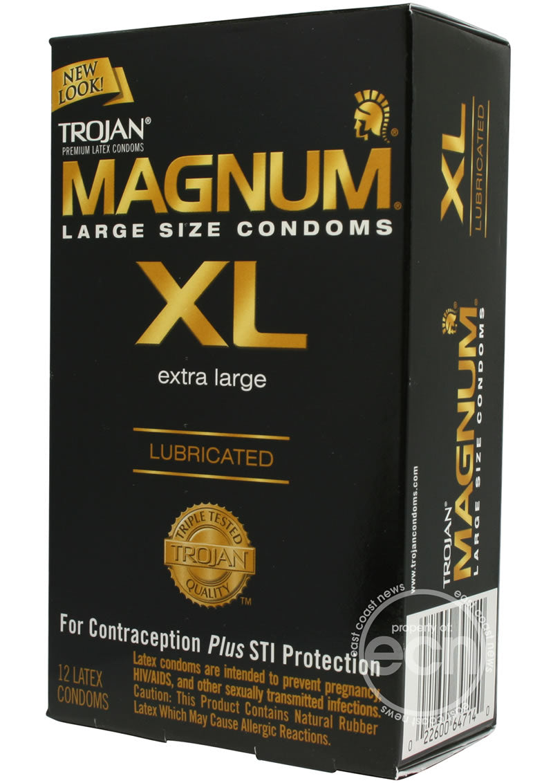 Trojan Magnum XL Lubricated 12 Pack