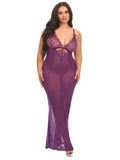 Curvy Katana Sheer Gown