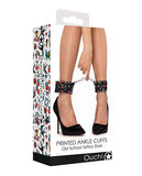 Ouch! Old School Tattoo Style Printed Ankle Cuffs Multi-Color