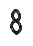 Crazy 8 Cock Ring - Black