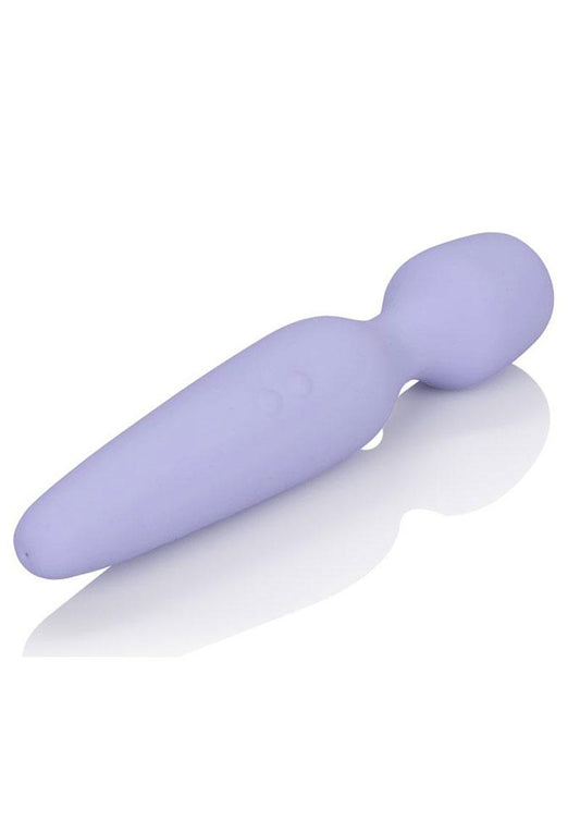 Miracle Massager USB Rechargeable Silicone Wand Waterproof 8.5in - Purple