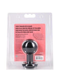 The Classic Round Butt Plug Black Medium