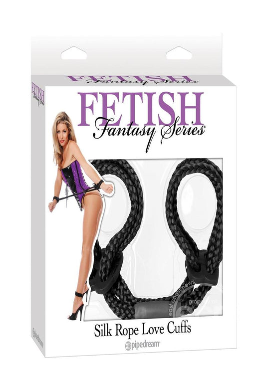 Fetish Fantasy Silk Rope Love Cuffs