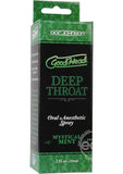 GoodHead Deep Throat Oral Anesthetic Spray 2oz